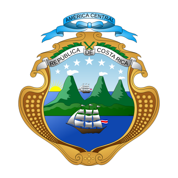 Escudo Nacional de Costa Rica (Costa Rican national coat of arms)